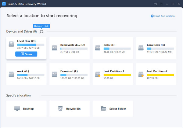 EaseUS Data Recovery Wizard