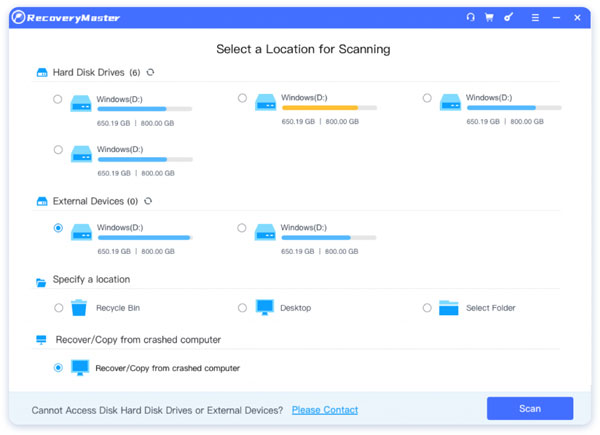 recover data from external hard disk